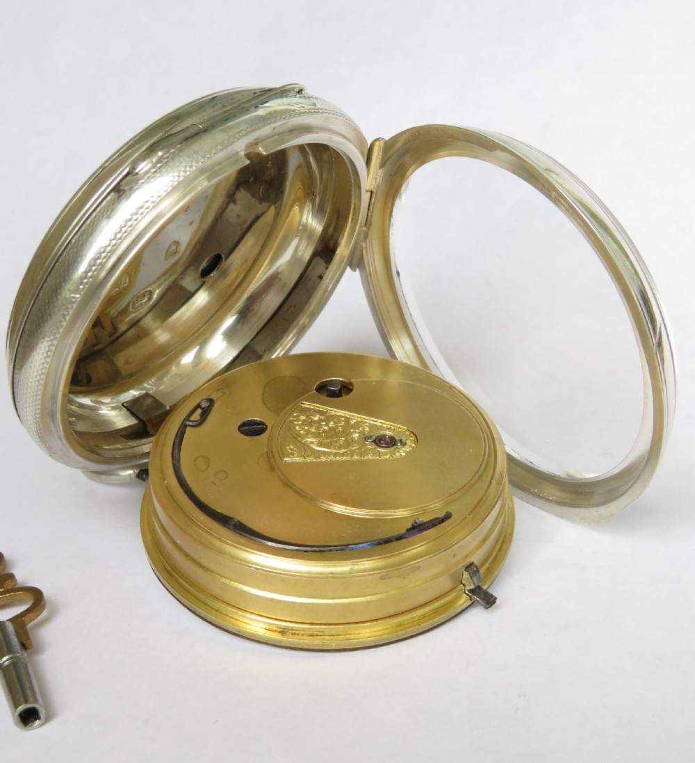 Antique pocket watch, John Elkan, London, 1886 View III