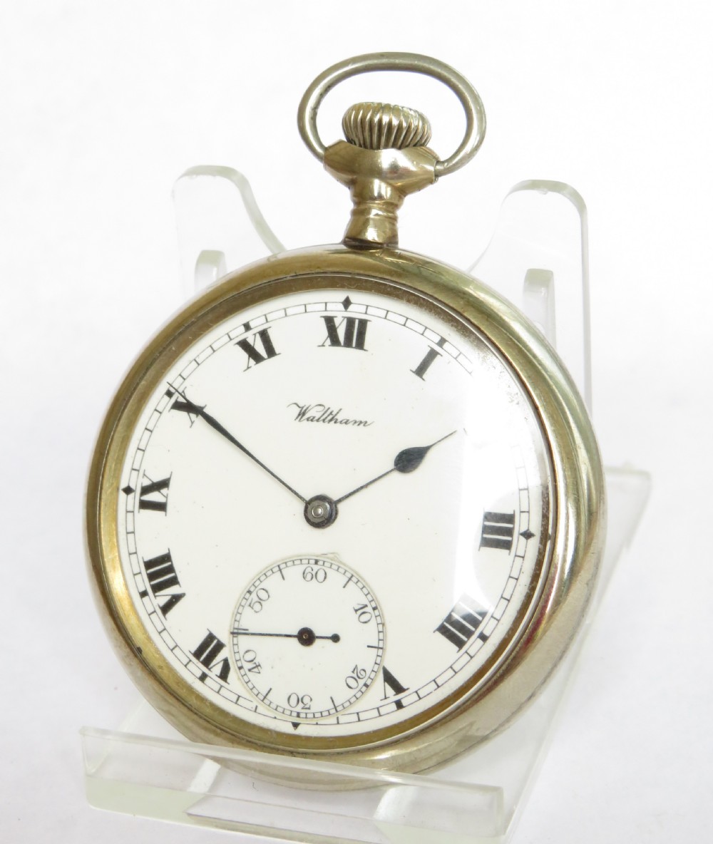 1930s Waltham Riverside deck pocket watch