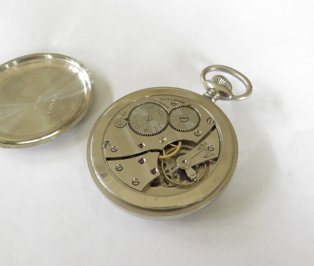 Antique Revue pocket watch View III