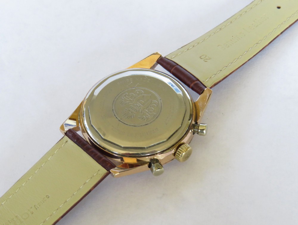 Gents 1960s Royce chronograph wrist watch View IV