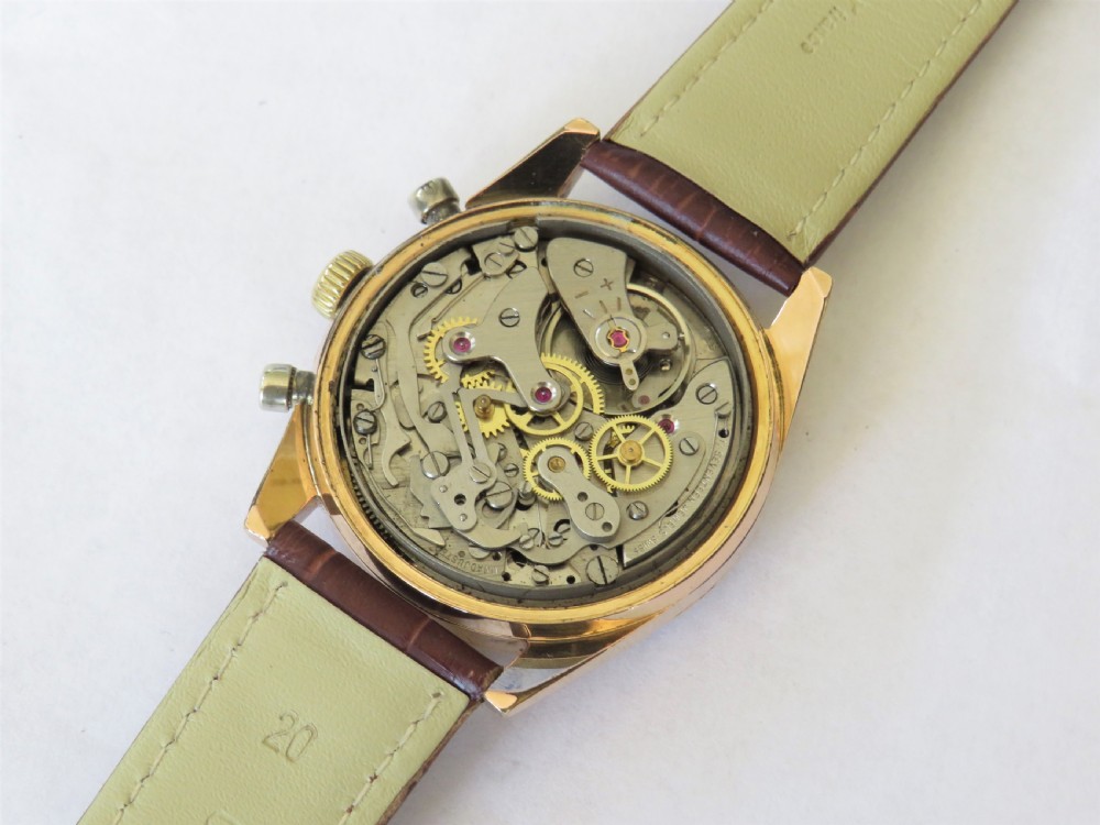 Gents 1960s Royce chronograph wrist watch View V
