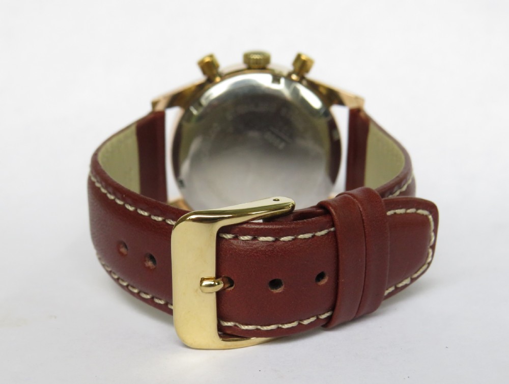 Gents 1960s Desotos chronograph wrist watch View III
