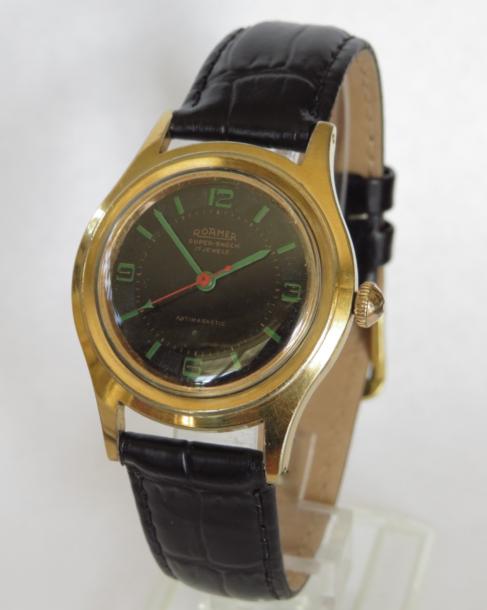 1950s Roamer Supershock wrist watch