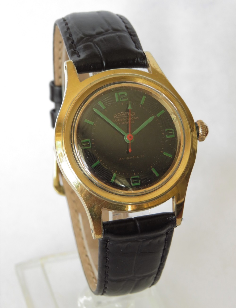 1950s Roamer Supershock wrist watch View II
