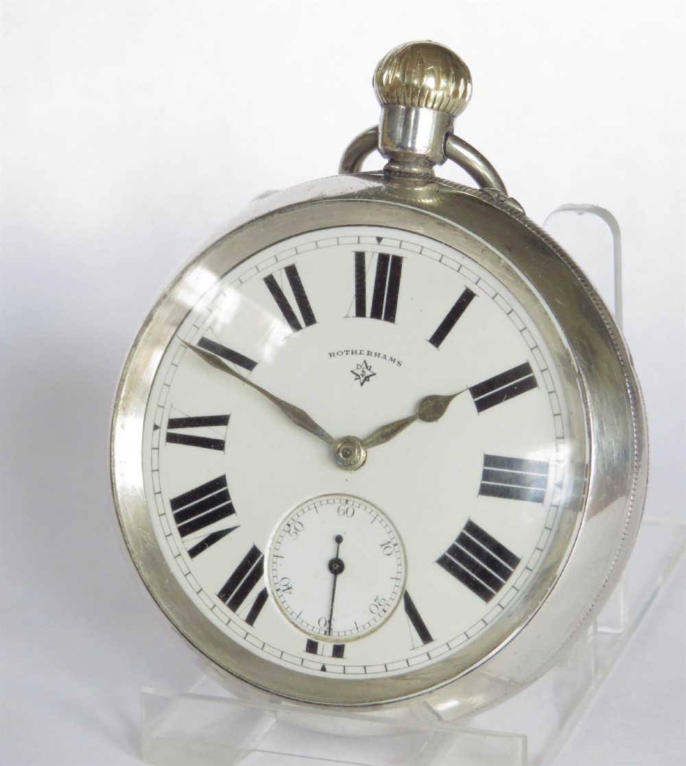 Antique Rotherhams pocket watch, Dunedin Railway