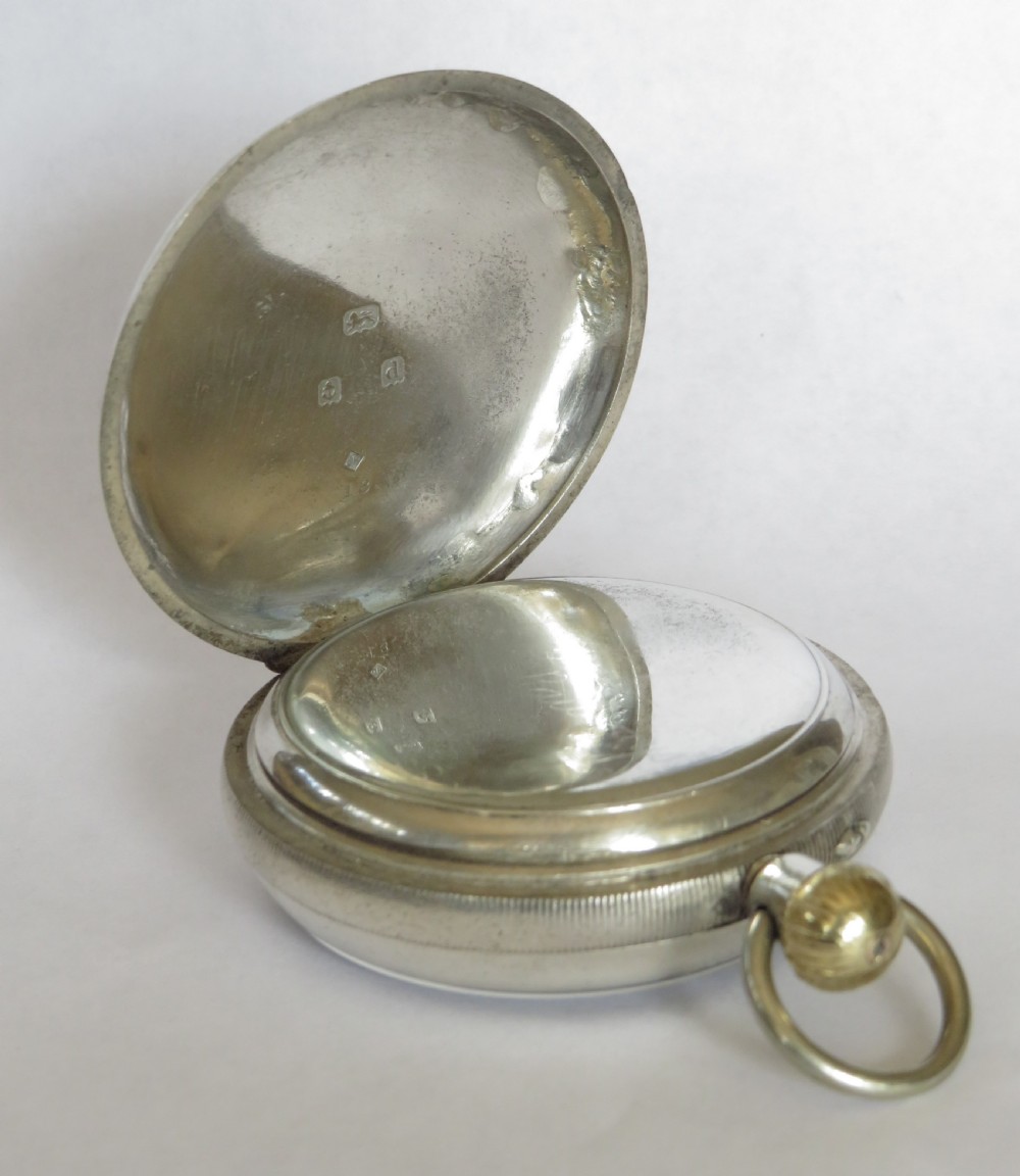Antique Rotherhams pocket watch, Dunedin Railway View V