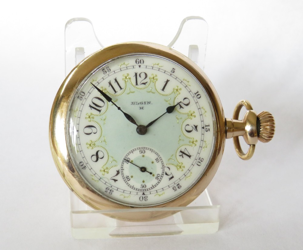 Antique Elgin K pocket watch, 1906