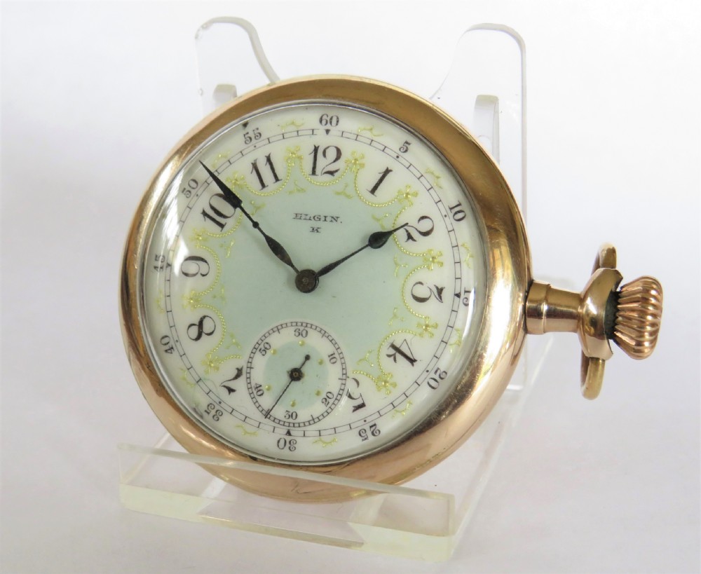 Antique Elgin K pocket watch, 1906 View II