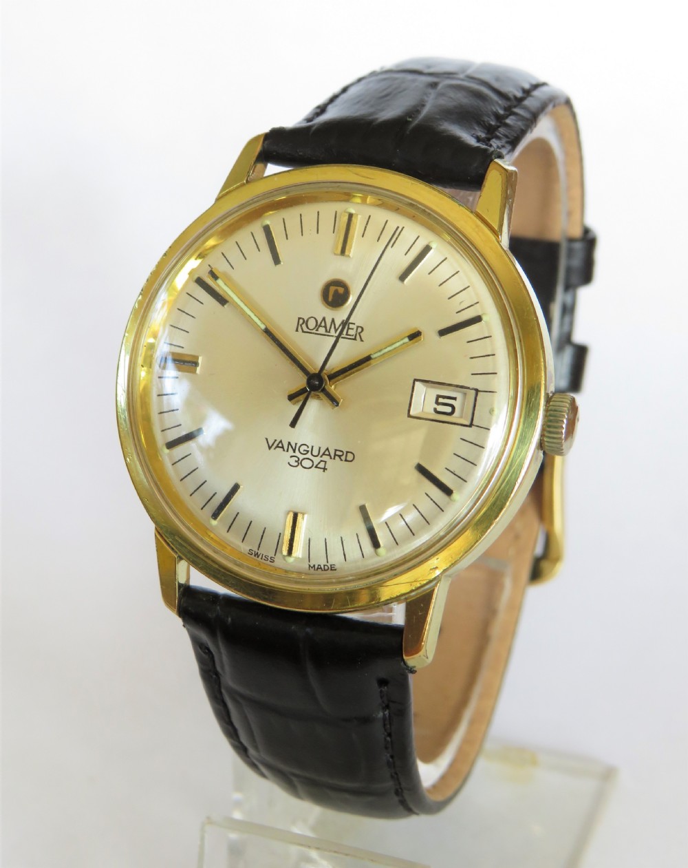 Gents boxed Roamer Vanguard 304 wrist watch View II