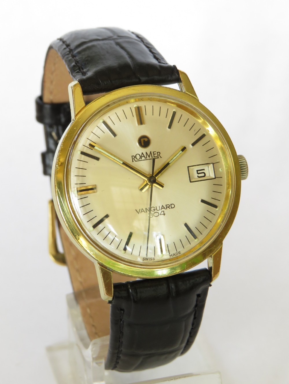 Gents boxed Roamer Vanguard 304 wrist watch View III