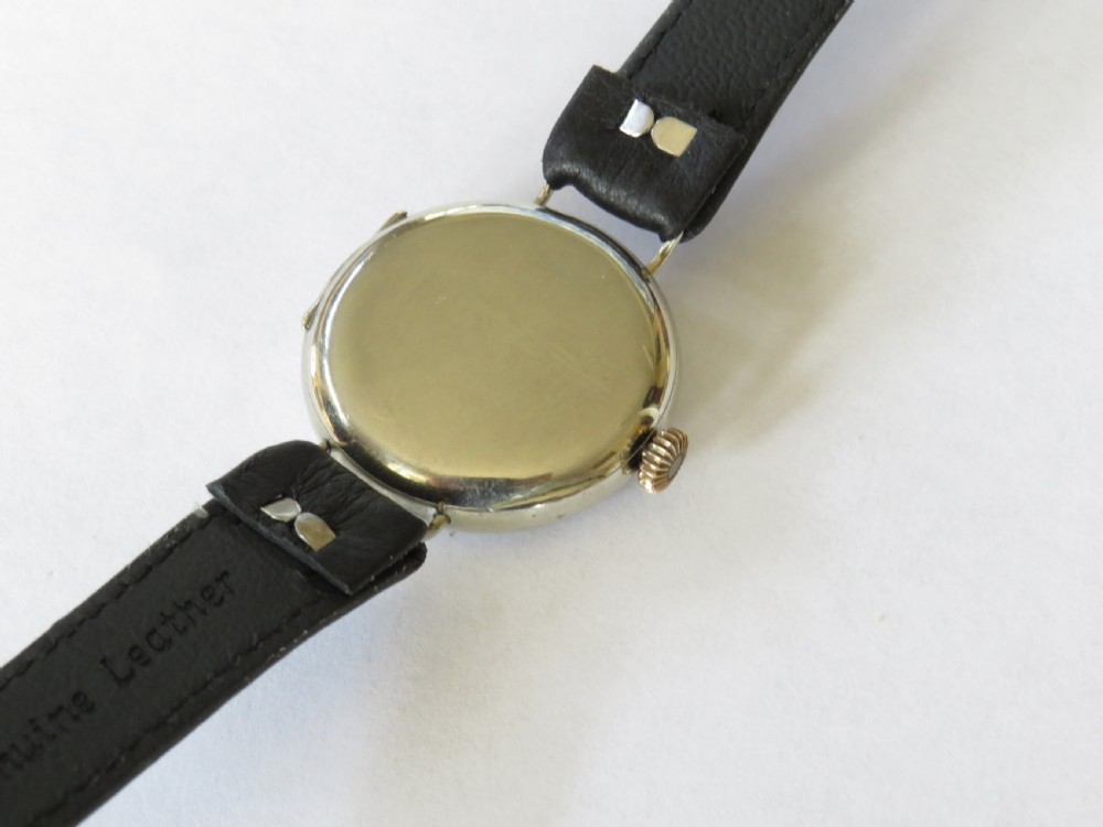 Gents 1920s trench style wrist watch View III