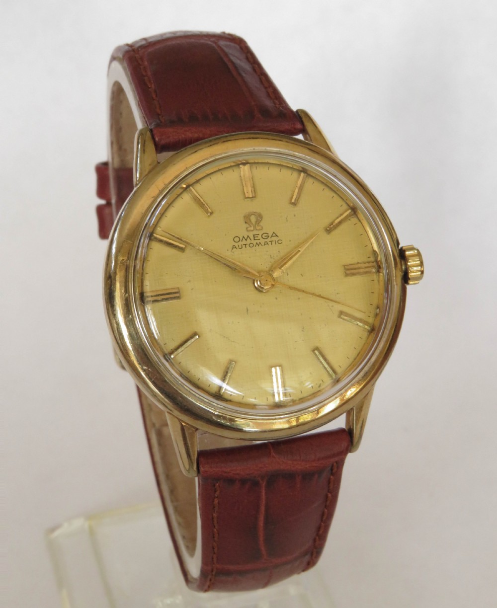 Gents Omega automatic wrist watch, c1959 View II