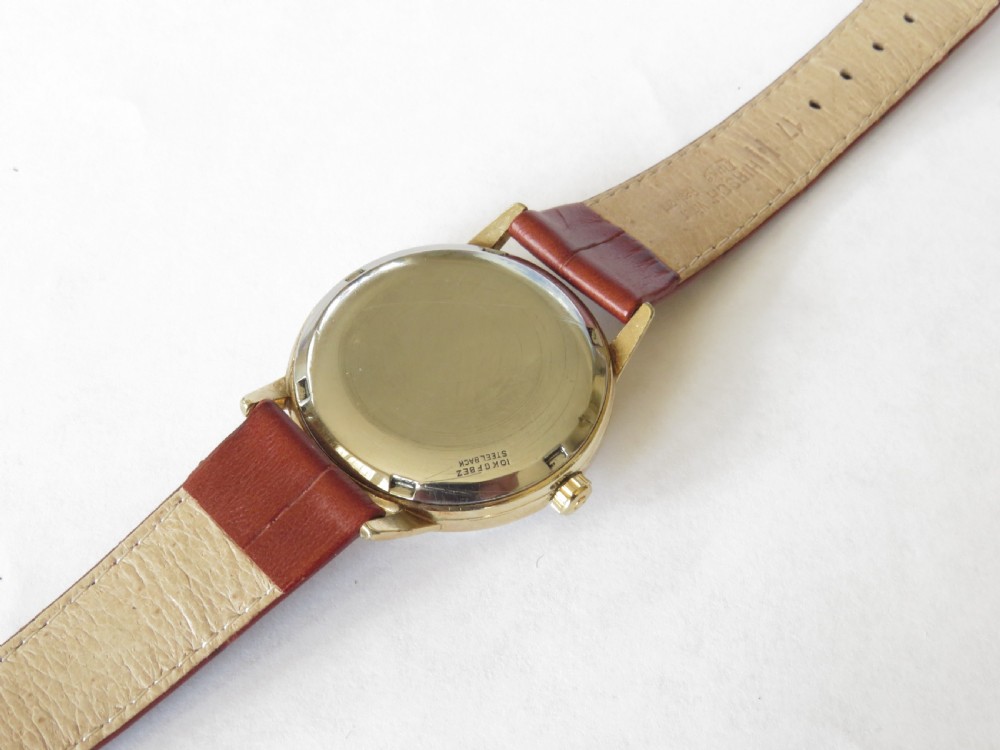 Gents Omega automatic wrist watch, c1959 View III