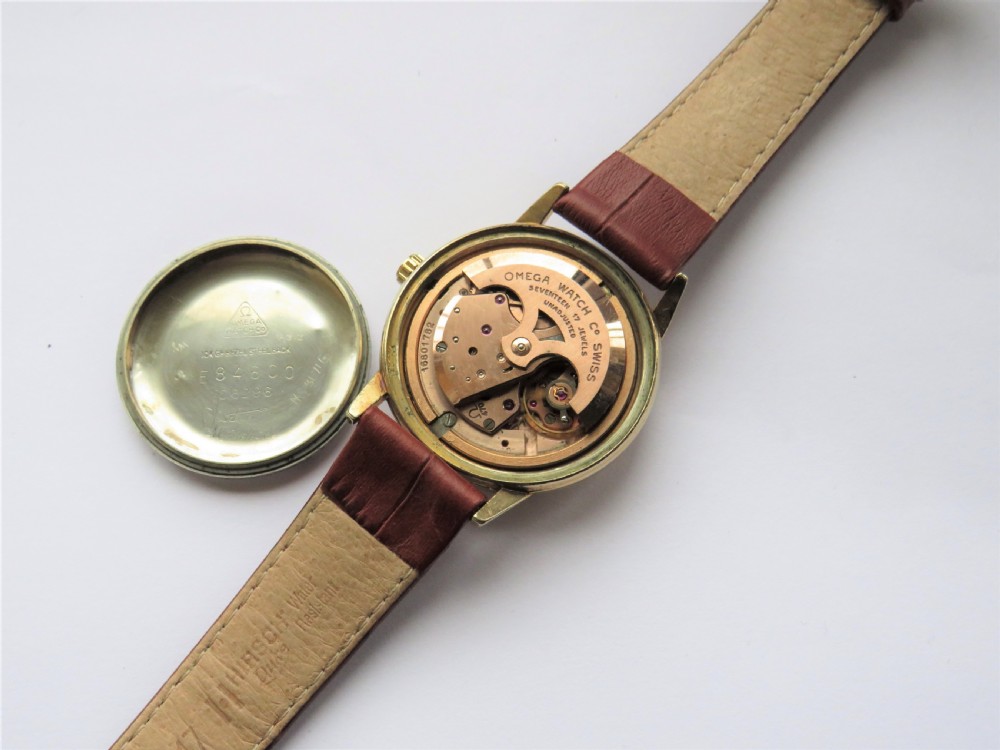 Gents Omega automatic wrist watch, c1959 View V