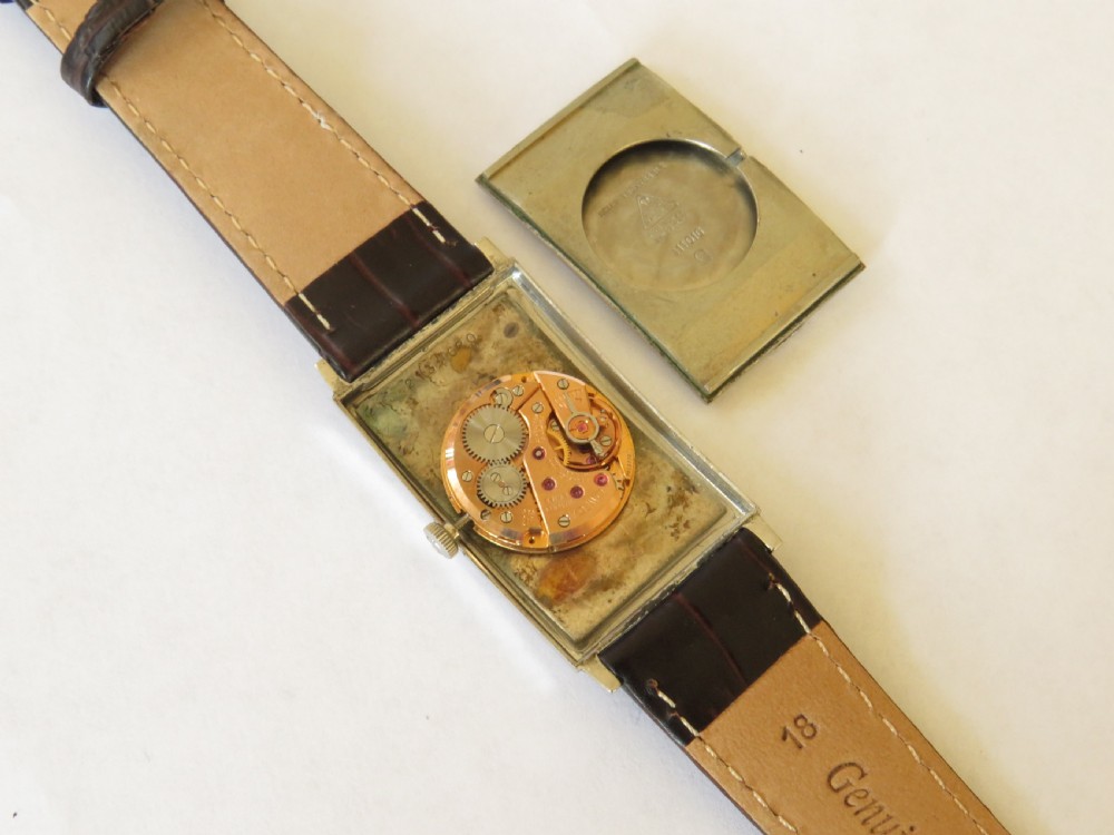 Gents Omega De Ville curvex wrist watch, 1967 View III