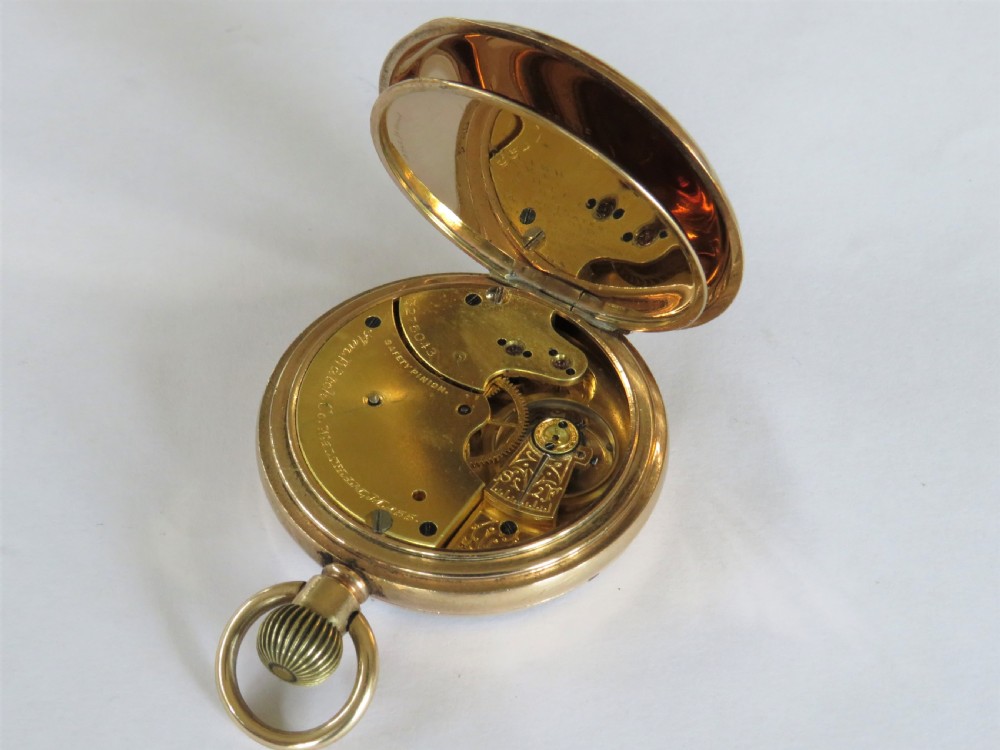 Antique Waltham pocket watch, 1892. View IV