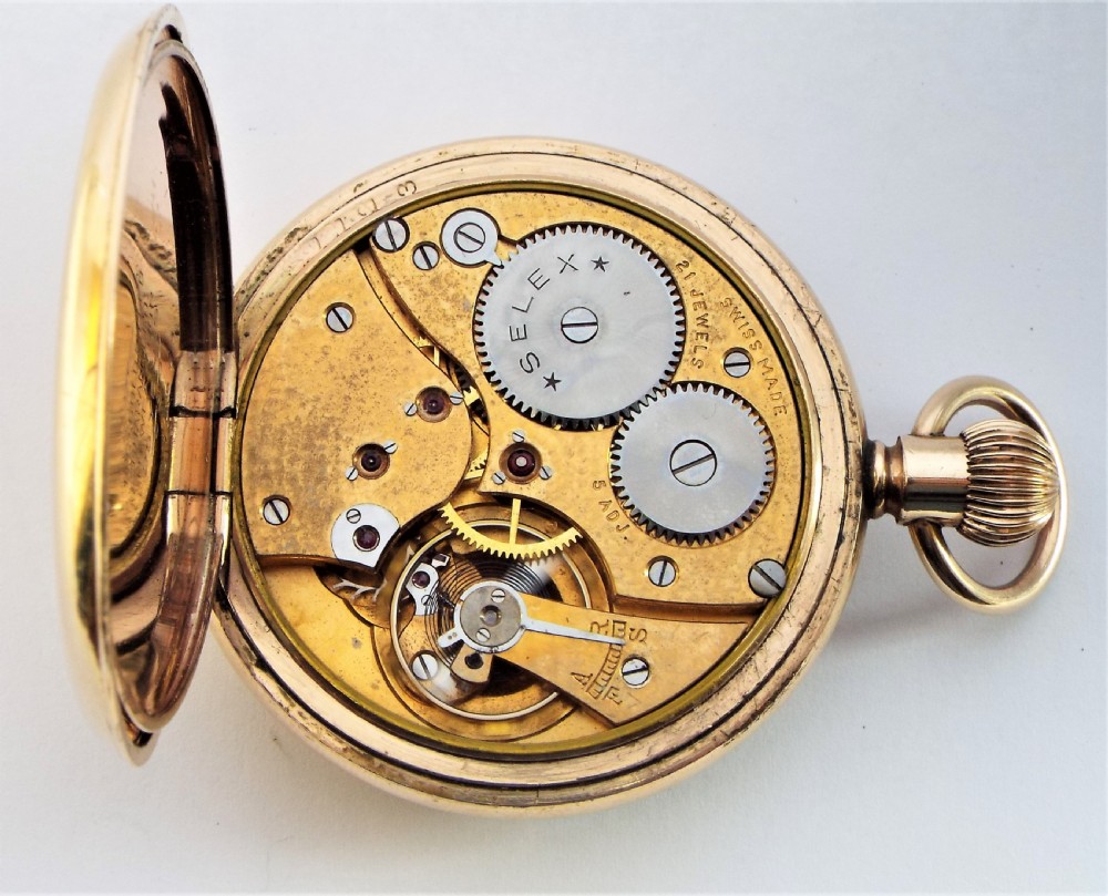 A 1920s Selex pocket watch by Dimier Freres & Cie .   View V