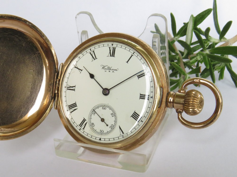 1925 Waltham Bartlett full hunter pocket watch
