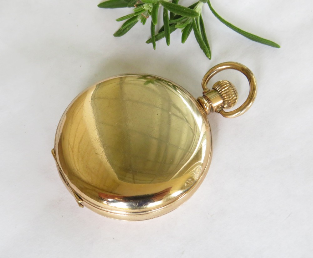 1925 Waltham Bartlett full hunter pocket watch View IV