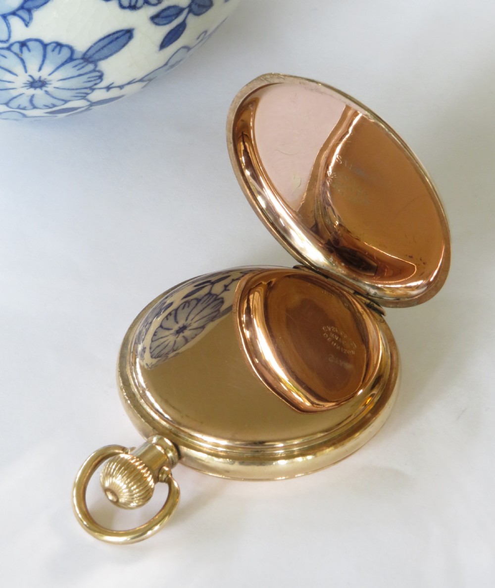 Antique Waltham full hunter pocket watch, 1925 View III