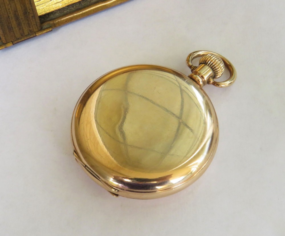 Antique Waltham full hunter pocket watch, 1925 View IV