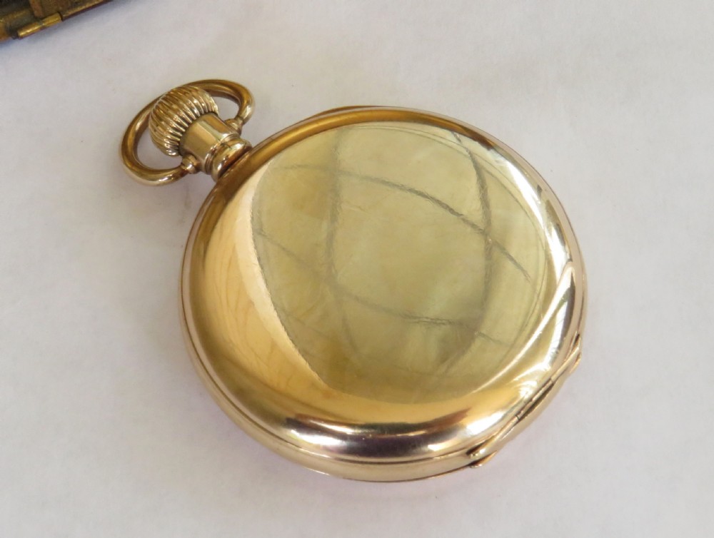 Antique Waltham full hunter pocket watch, 1925 View V