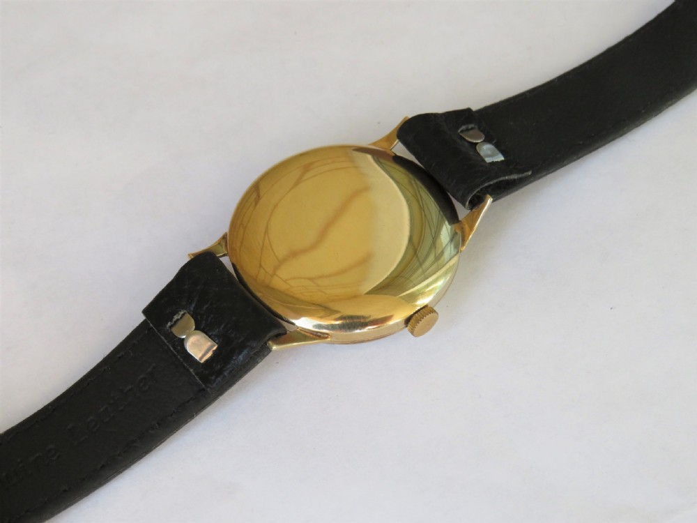 Gents 9ct gold Precimax wrist watch, 1965 View II