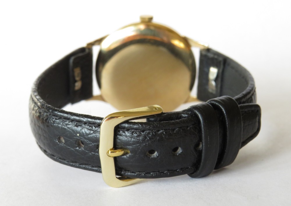 Gents 9ct gold Precimax wrist watch, 1965 View IV