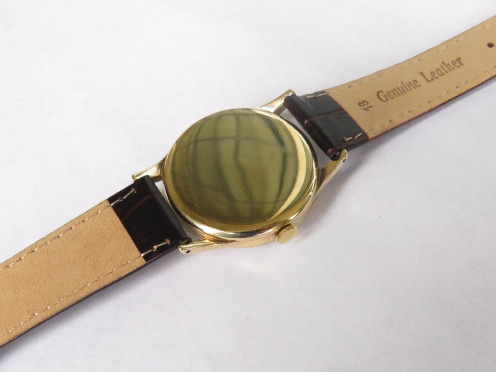 Gents 9ct gold Longines wrist watch, 1958 View IV