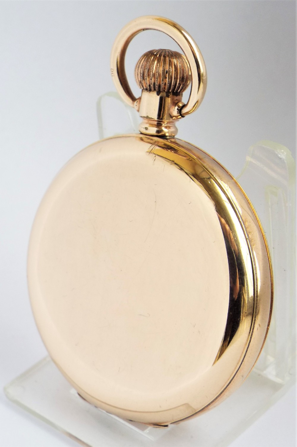 Antique Waltham full hunter pocket watch, 1912. View II