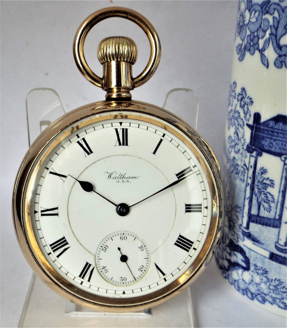 Antique Waltham Vanguard railroad grade pocket watch.