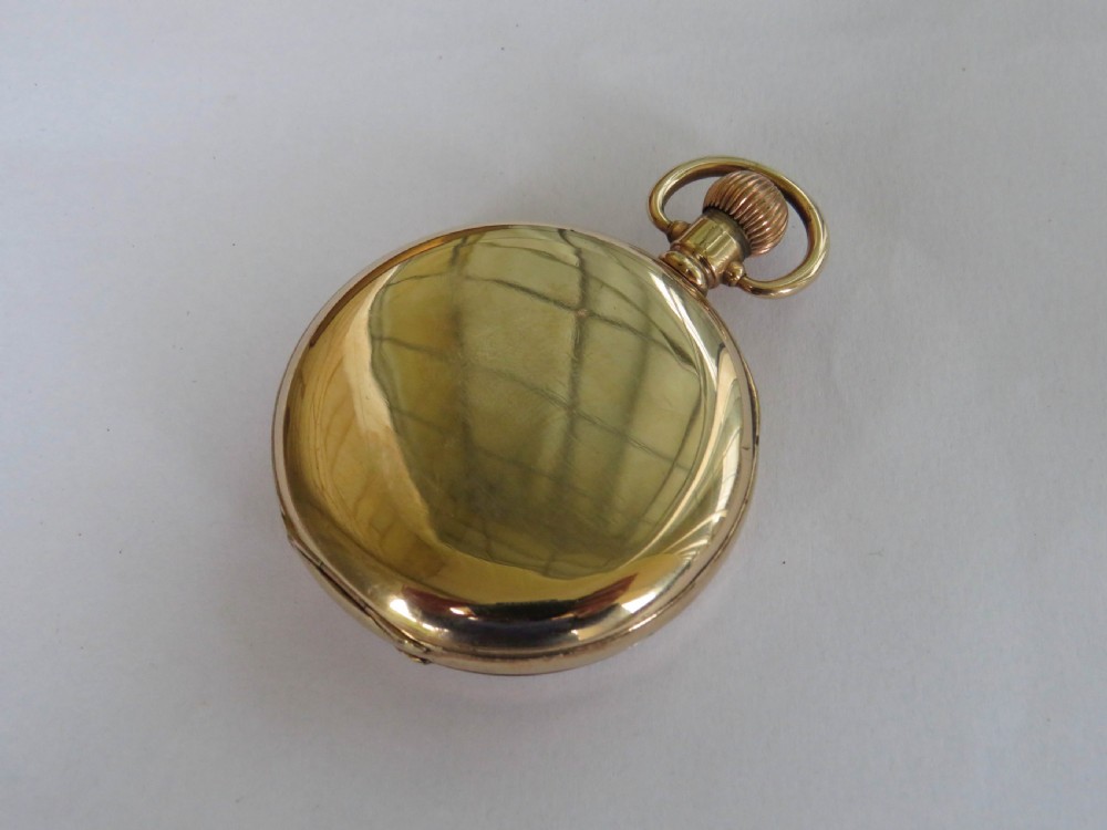 Antique pocket watch by Rotherham & Sons, circa 1920s. View III
