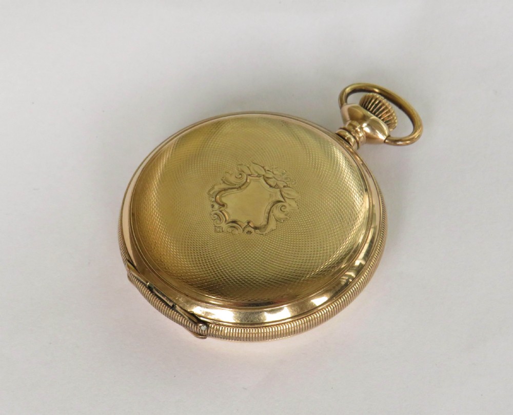 1920s Cyma full hunter pocket watch View V