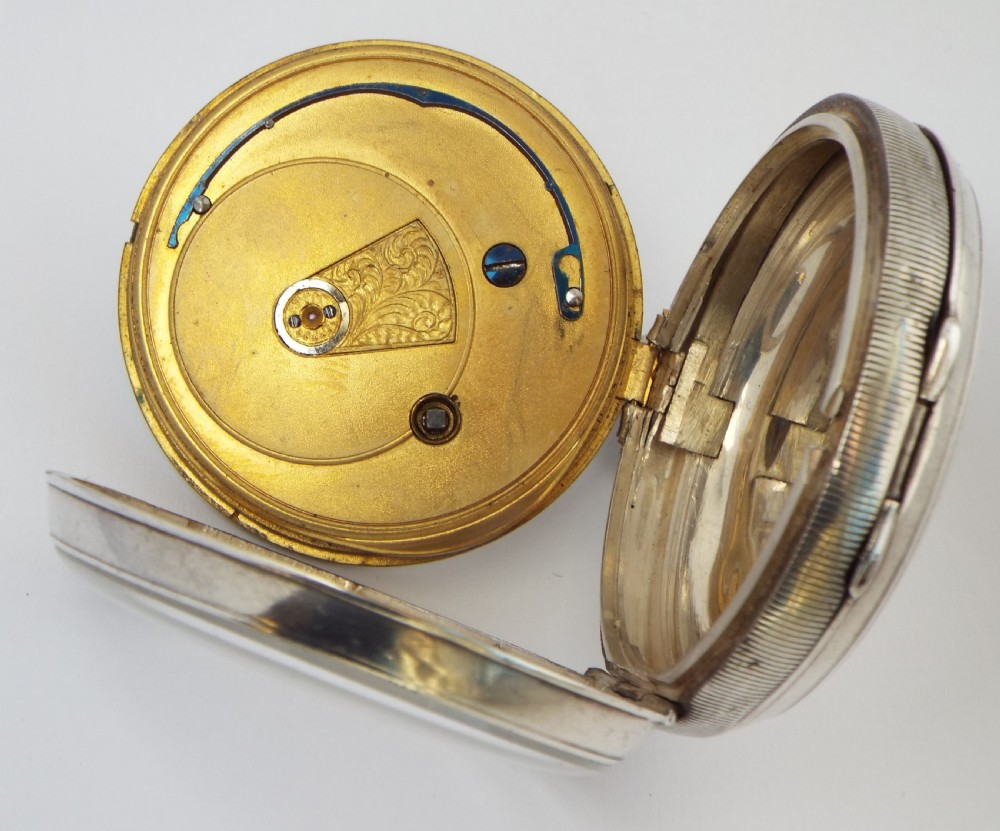 Antique silver Lancashire Watch Co pocket watch retailed by A.G.Mascall, Middlesbrough View IV