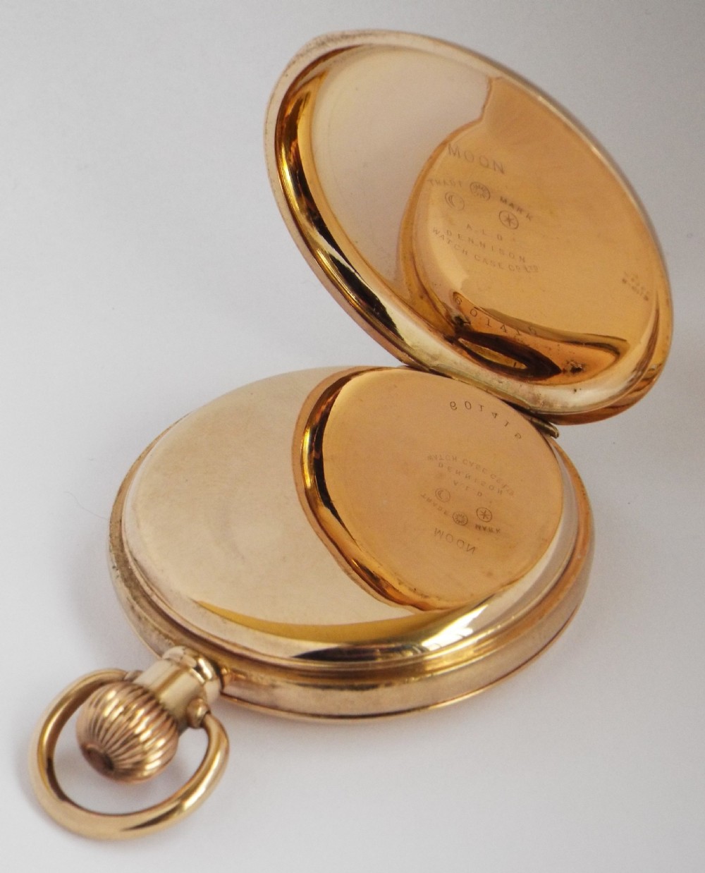 A 1920s Swiss full hunter pocket watch. View IV
