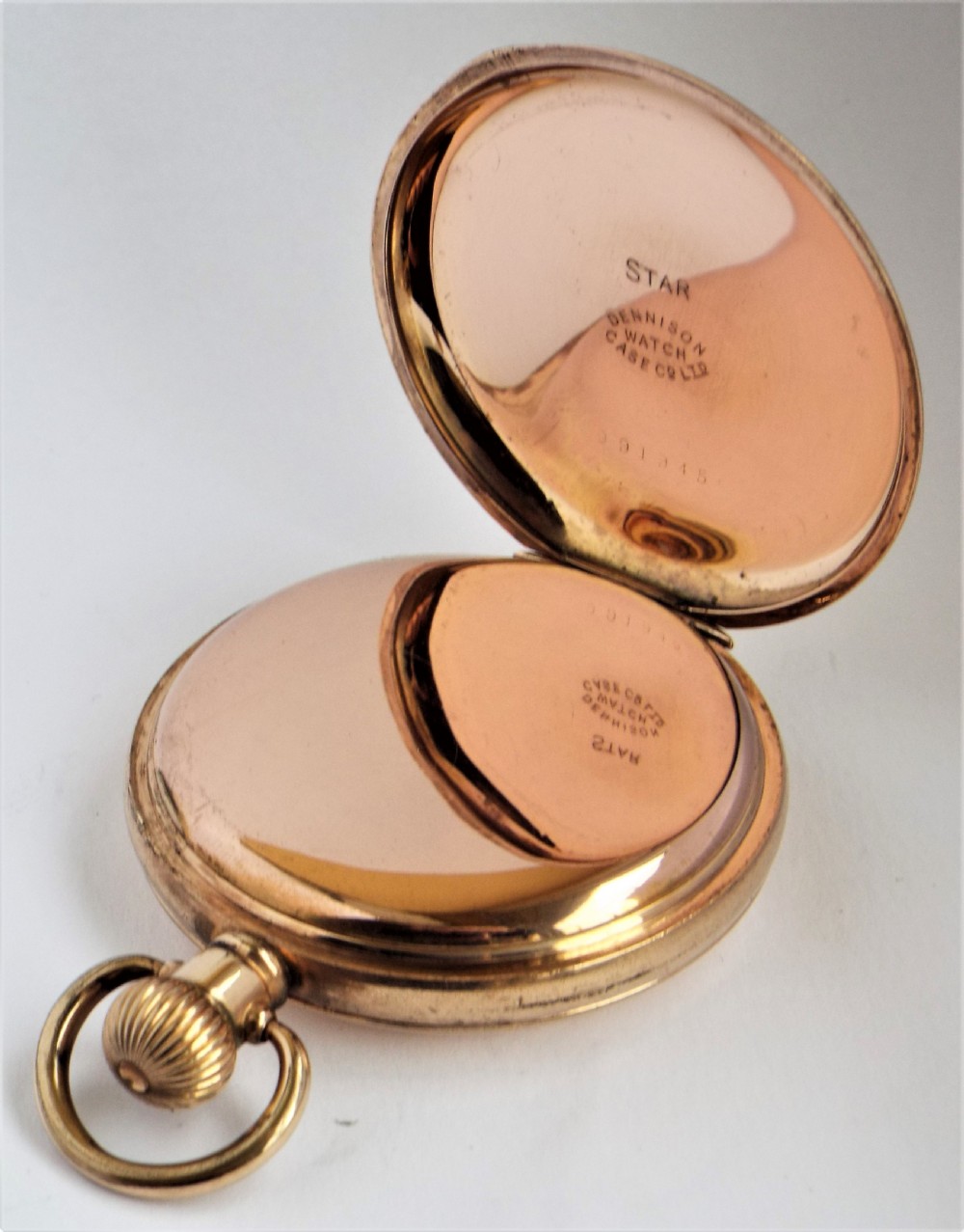 A 1930s Swiss full hunter pocket watch View VI