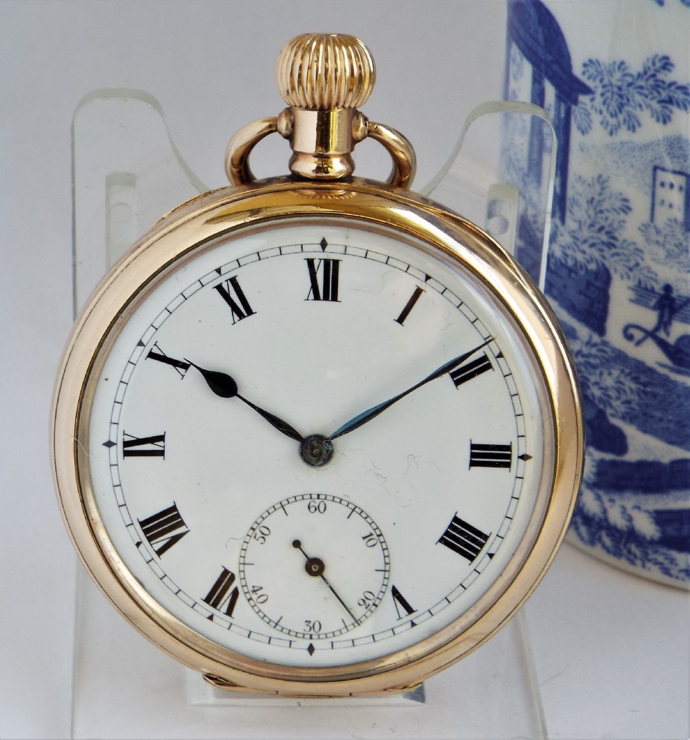 1920s Electa stem winding pocket watch