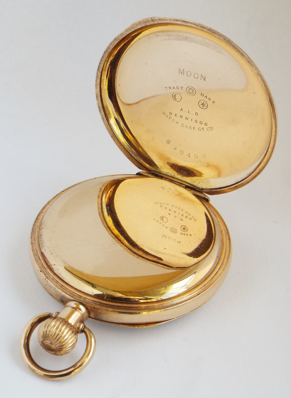 1920s Electa stem winding pocket watch View V