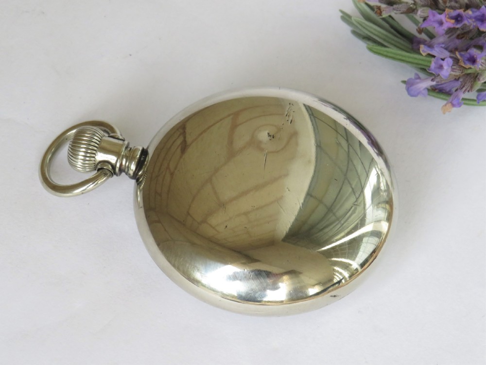 Antique Hampden pocket watch, 1881 View IV