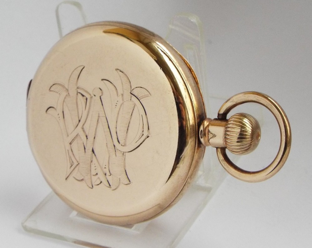 1920s Waltham Traveler full hunter pocket watch. View II