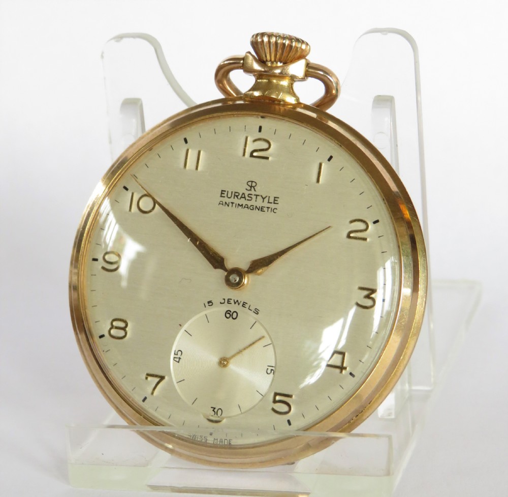 1960s Eurastyle pocket watch