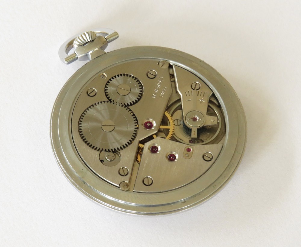 1950s Eloga pocket watch View III