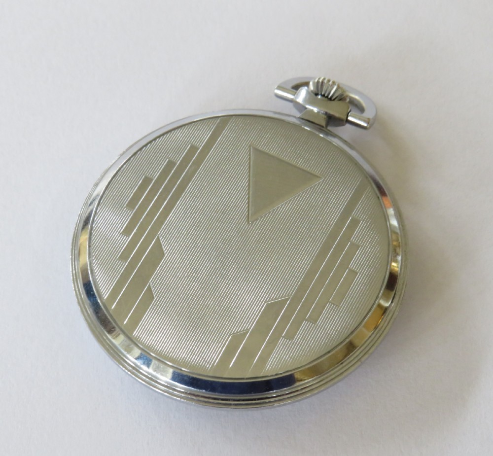 1950s Eloga pocket watch View IV