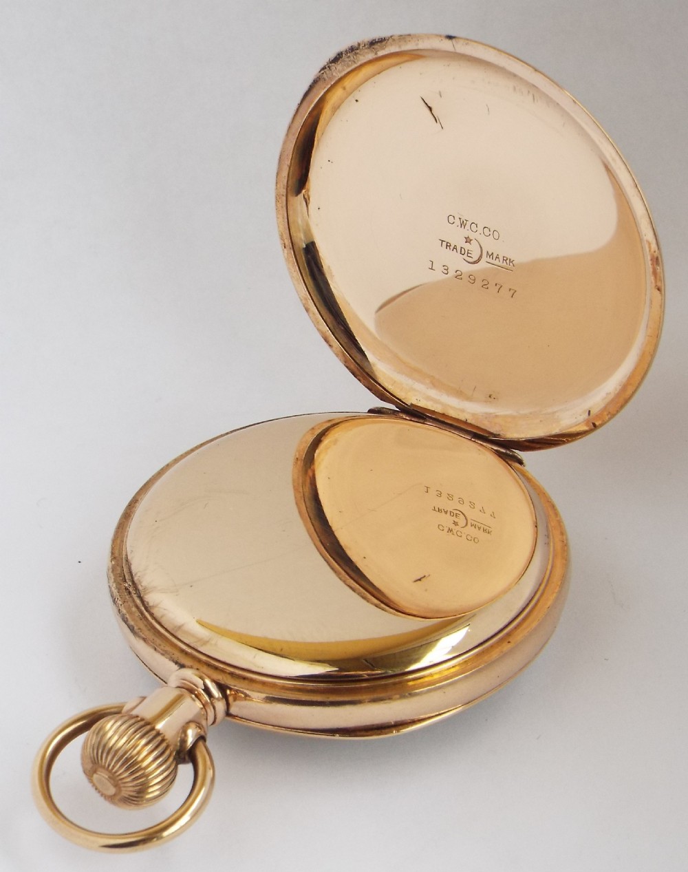 Antique Cyma pocket watch for Alfred Wolf, Liverpool. View III