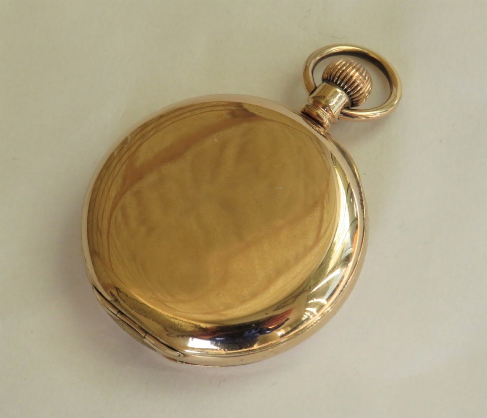 1930s Waltham full hunter pocket watch. View III