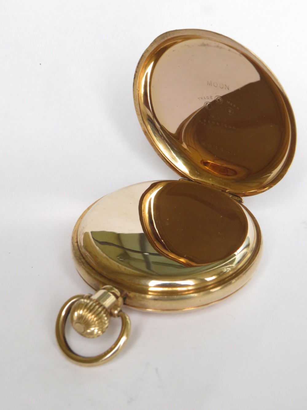 1930s Hexameter half hunter pocket watch, Mansfield View IV