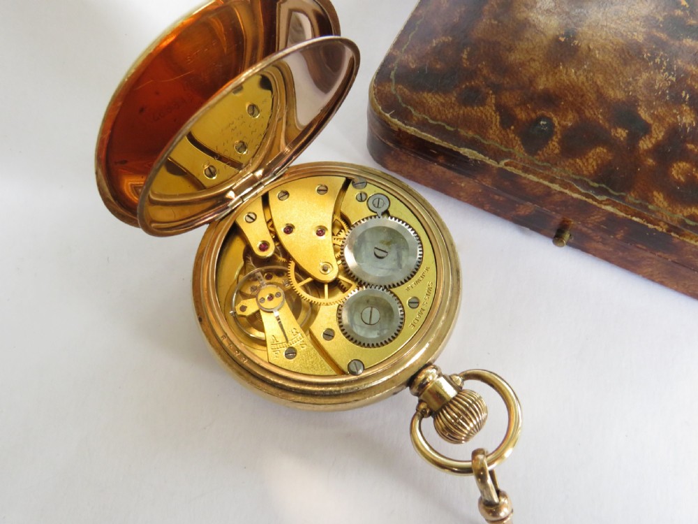 1930s Rotary pocket watch and double albert View III