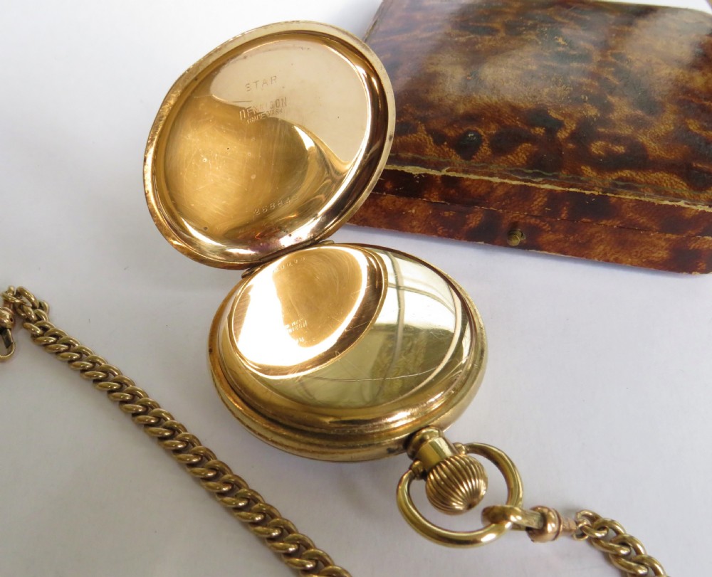1930s Rotary pocket watch and double albert View IV