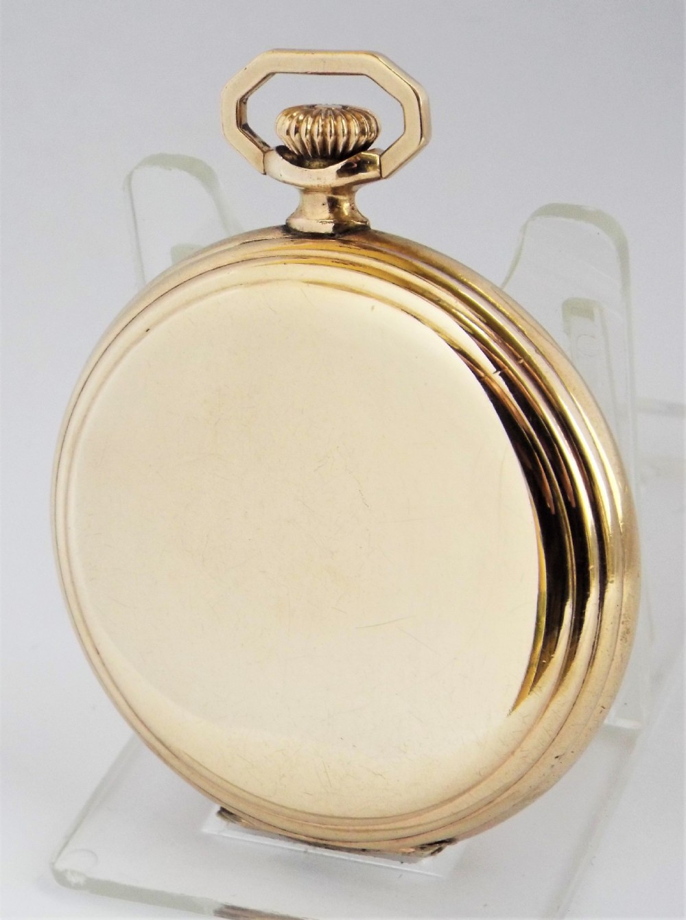 A 1930s Thomas Russell full hunter pocket watch. View II
