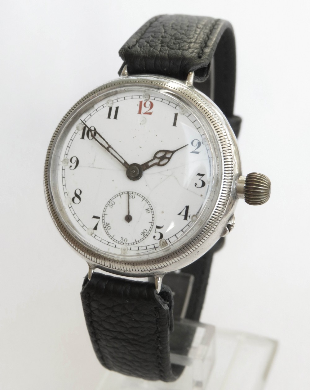 Gents 1932 silver Electa wrist watch